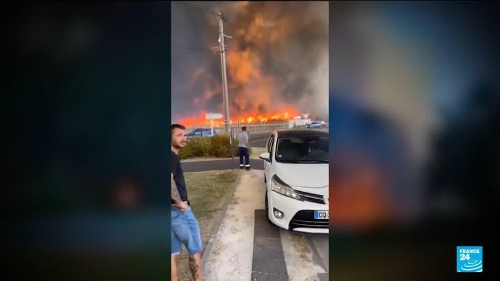France : deux pompiers décèdent en combattant un incendie en Gironde