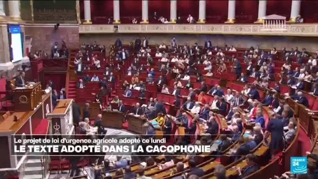 France : l'Assemblée adopte la loi d'urgence agricole après des débats houleux